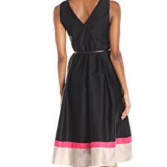 LBD Plus Color block, Fit & Flare day dress - Picture 2 of 3